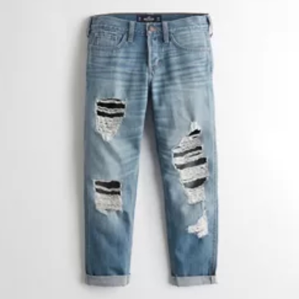 Hollister Low-Rise Boyfriend Jeans Size 5R